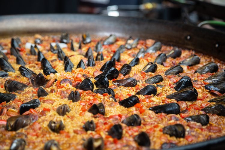 Food served at an EatDenver community event